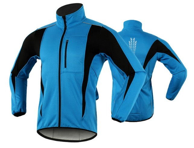 Giacca da ciclismo impermeabile e calda