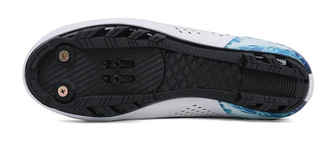 Scarpe da ciclismo da strada con suola antiscivolo | Suola per pedali a sgancio