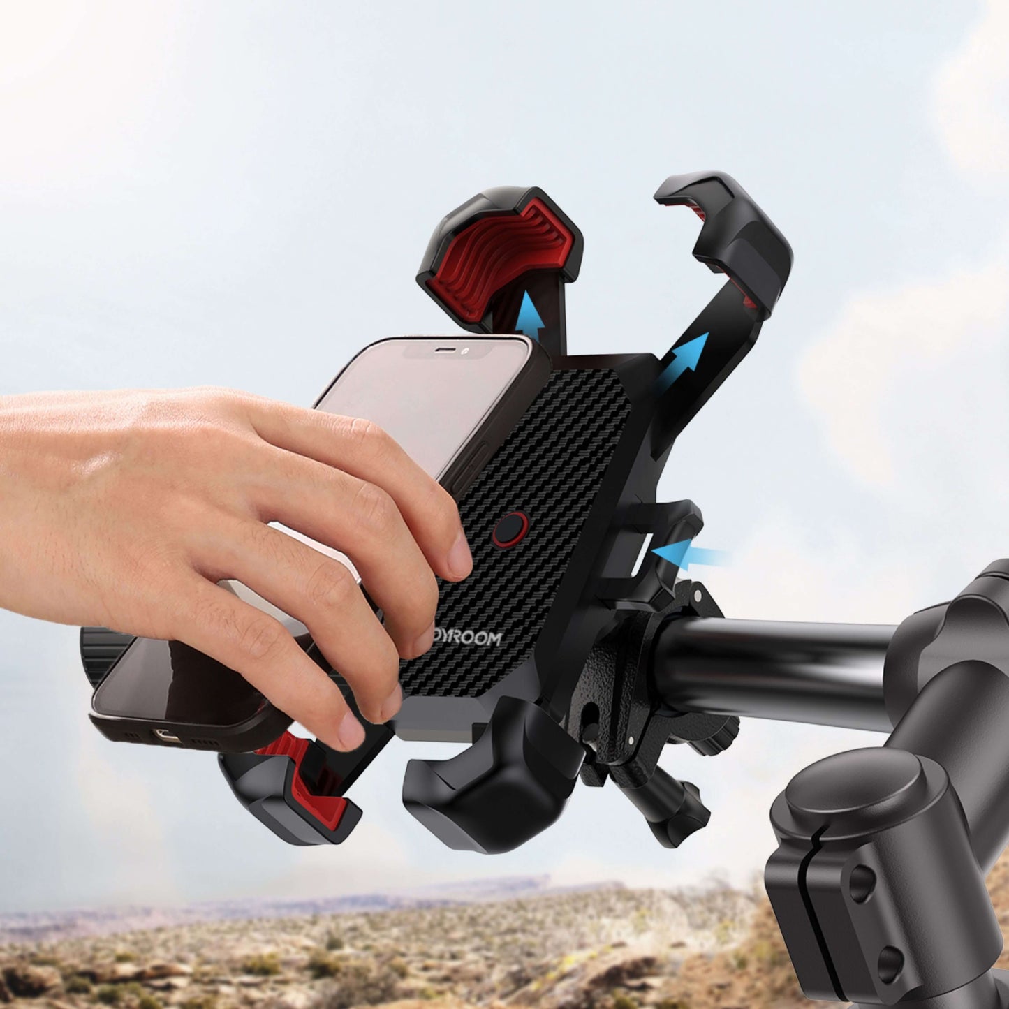 Supporto per telefono a 360° SmartBike | Compatibile con tutti gli smartphone