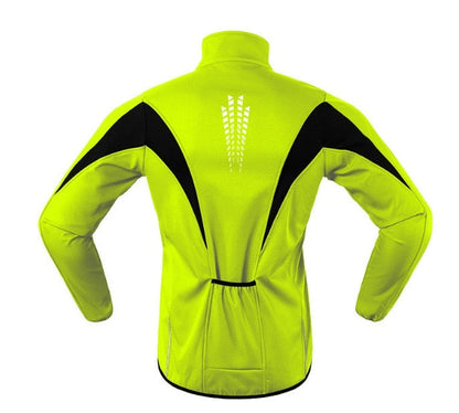Giacca da ciclismo impermeabile e calda