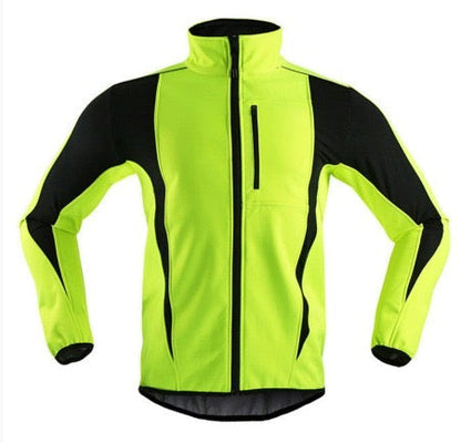 Giacca da ciclismo impermeabile e calda