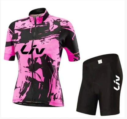 BORA abbigliamento da bici | Maglia da ciclismo a maniche corte + pantaloncini con bretelle