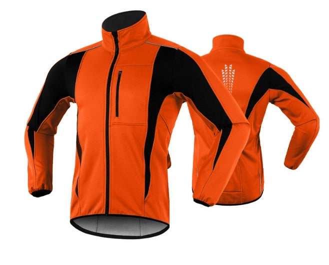 Giacca da ciclismo impermeabile e calda