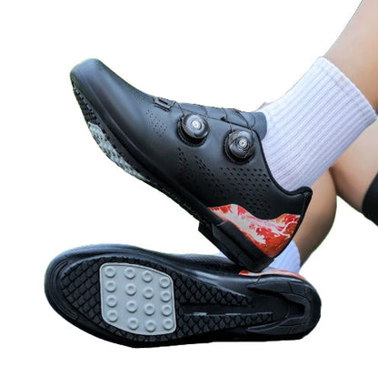 Scarpe da ciclismo da strada con suola antiscivolo | Suola per pedali a sgancio