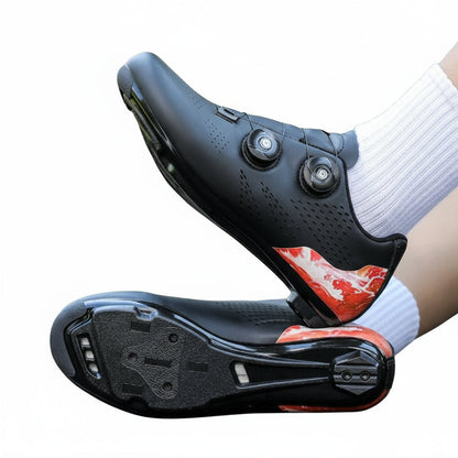 Scarpe da ciclismo da strada con suola antiscivolo | Suola per pedali a sgancio