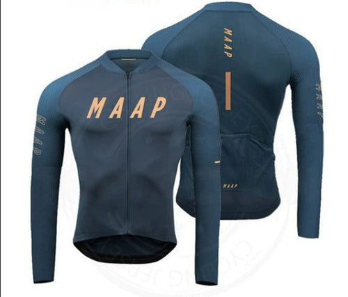 MAAP maglia da ciclismo a maniche lunghe | comfort morbido e asciugatura rapida