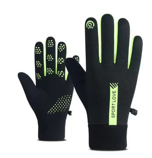 Guanti da ciclismo per l'autunno e l'inverno | impermeabili, antivento e compatibili con touchscreen
