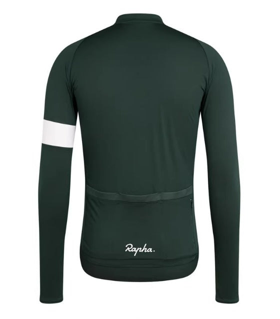Rapha Jersey unisex | Maniche lunghe con fodera in pile per il ciclismo