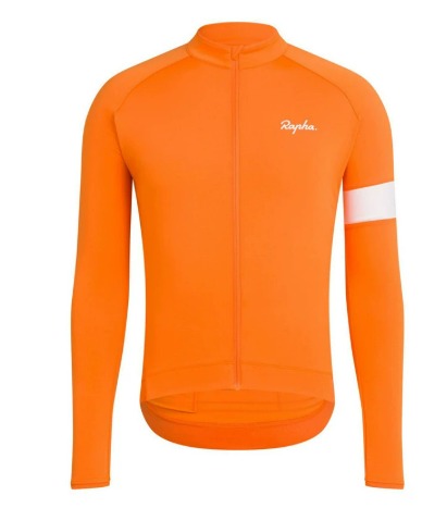 Rapha Jersey unisex | Maniche lunghe con fodera in pile per il ciclismo