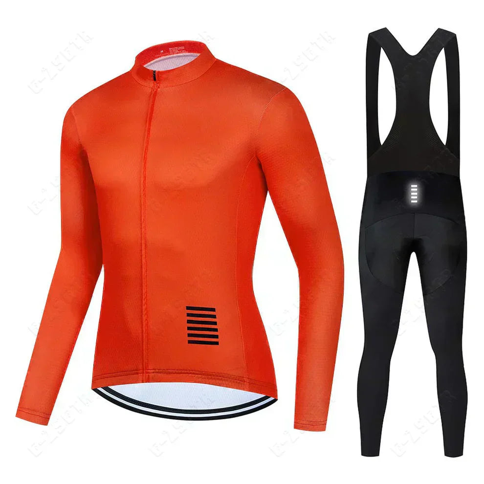 Abbigliamento da ciclismo professionale a maniche lunghe