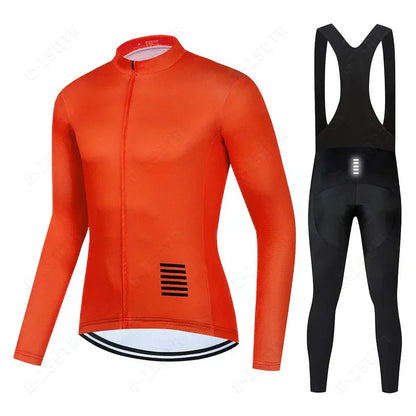 Abbigliamento da ciclismo professionale a maniche lunghe