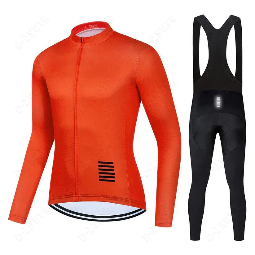Set di abbigliamento da ciclismo con maniche lunghe