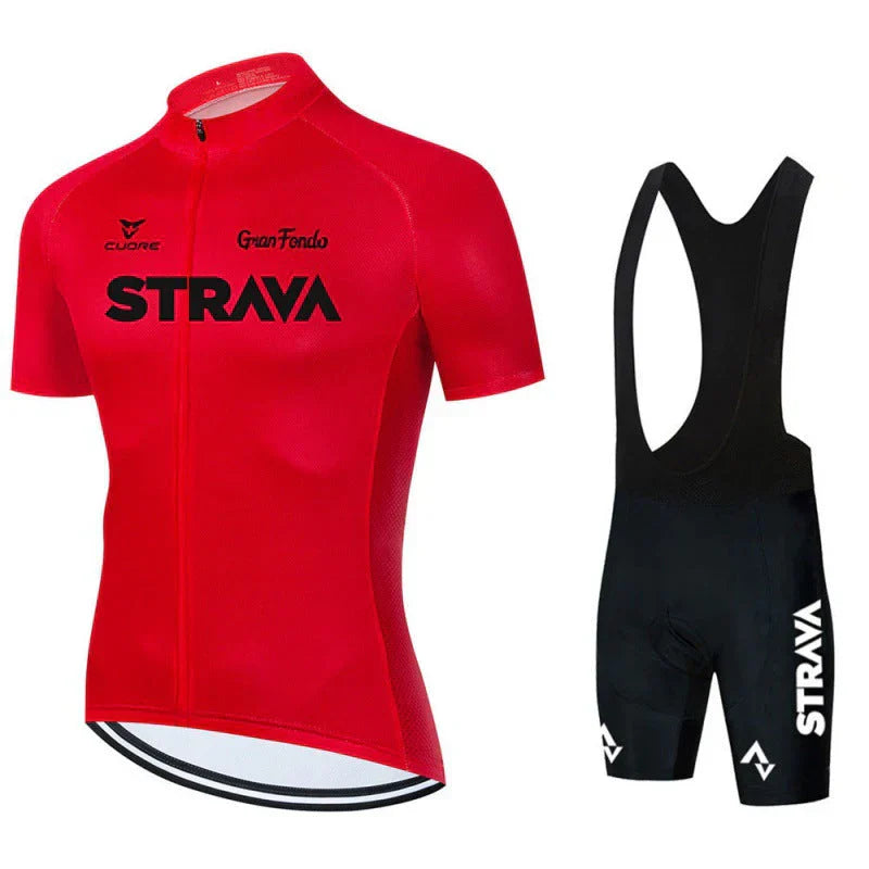 Strava | Set di abbigliamento da ciclismo professionale