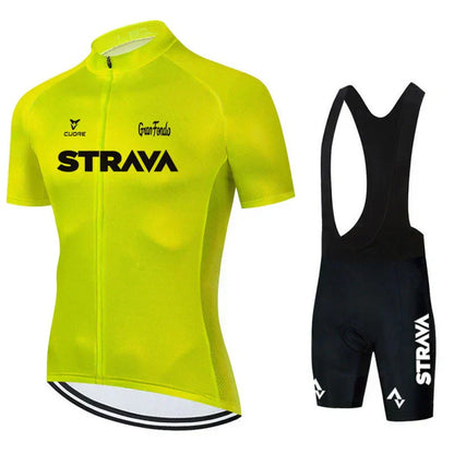 Strava | Set di abbigliamento da ciclismo professionale