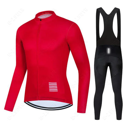 Abbigliamento da ciclismo professionale a maniche lunghe