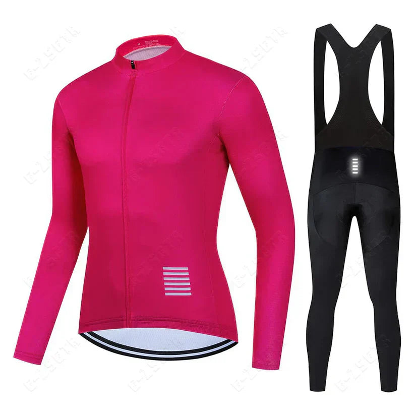 Set di abbigliamento da ciclismo con maniche lunghe