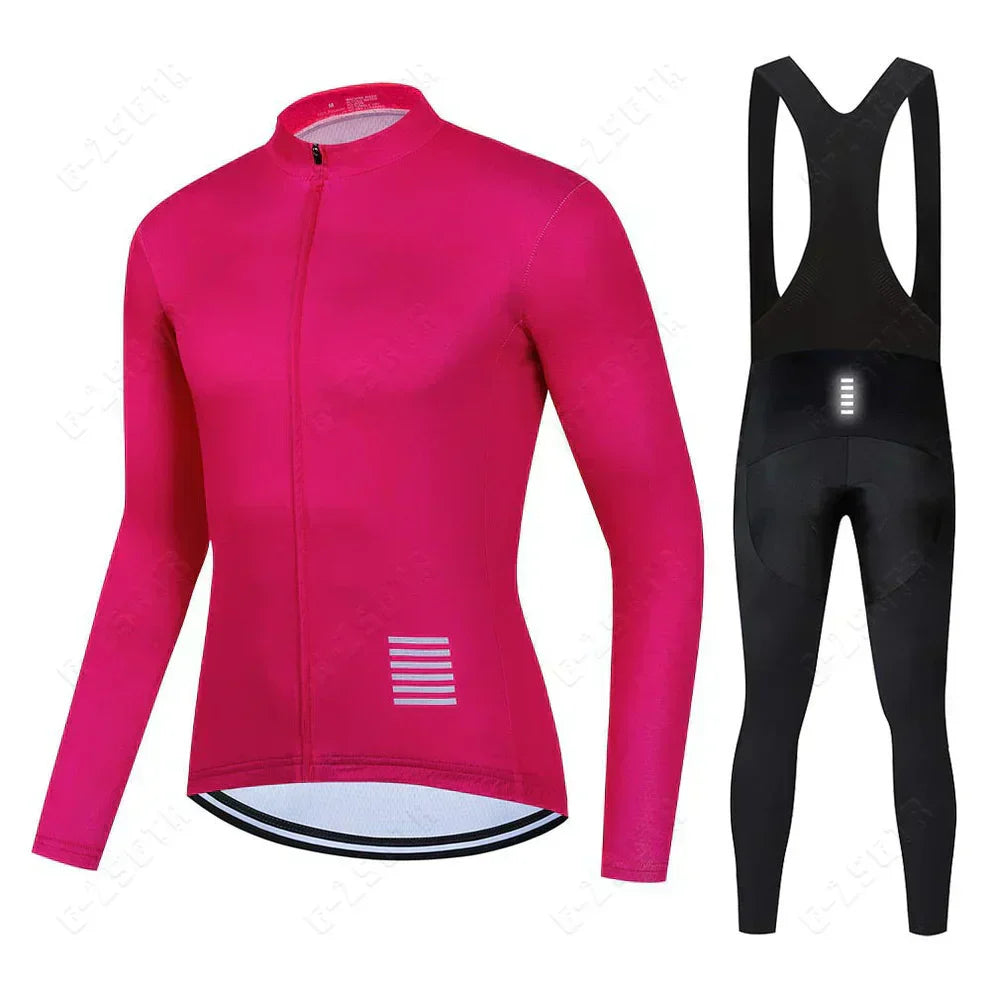 Abbigliamento da ciclismo professionale a maniche lunghe