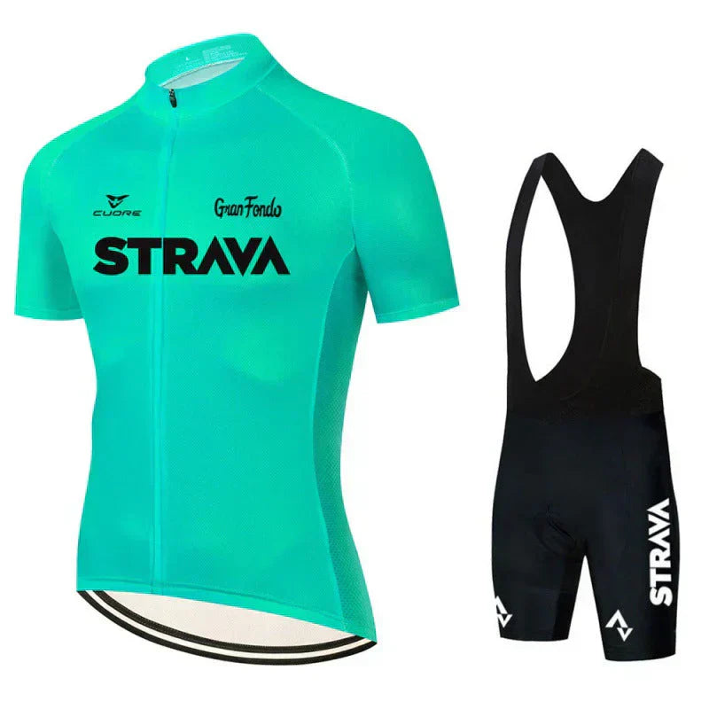 Strava | Set di abbigliamento da ciclismo professionale