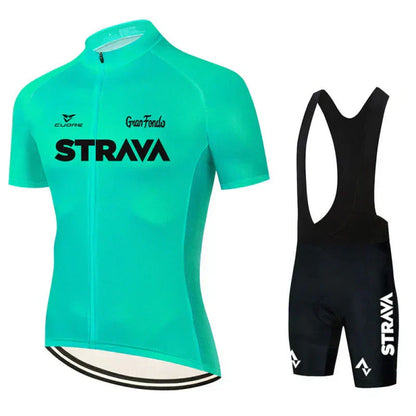 Strava | Set di abbigliamento da ciclismo professionale