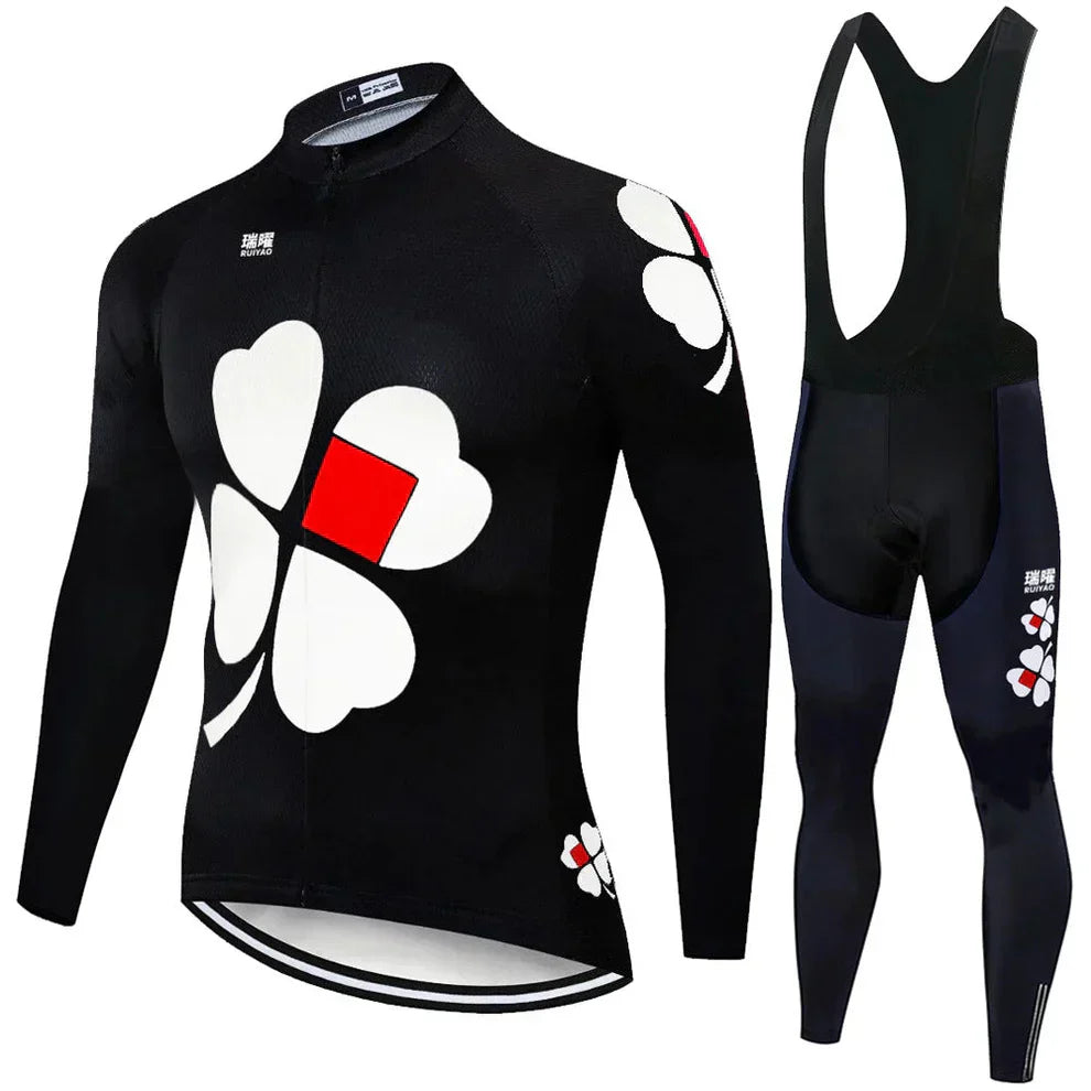FDJ | Completo da ciclismo professionale a maniche lunghe