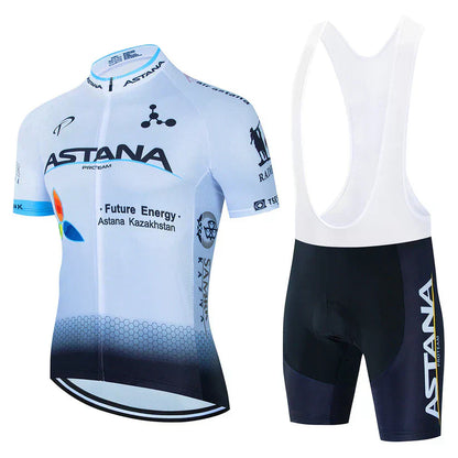 Astana | Set di abbigliamento per ciclisti professionisti