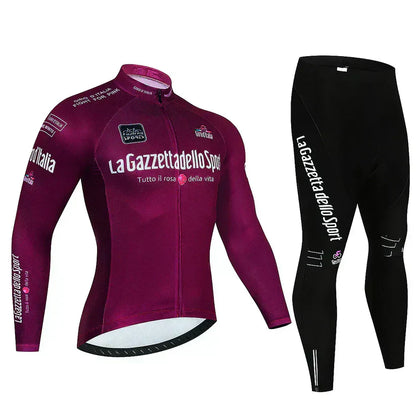 Giro d'Italia | Maglia da ciclismo professionale a maniche lunghe