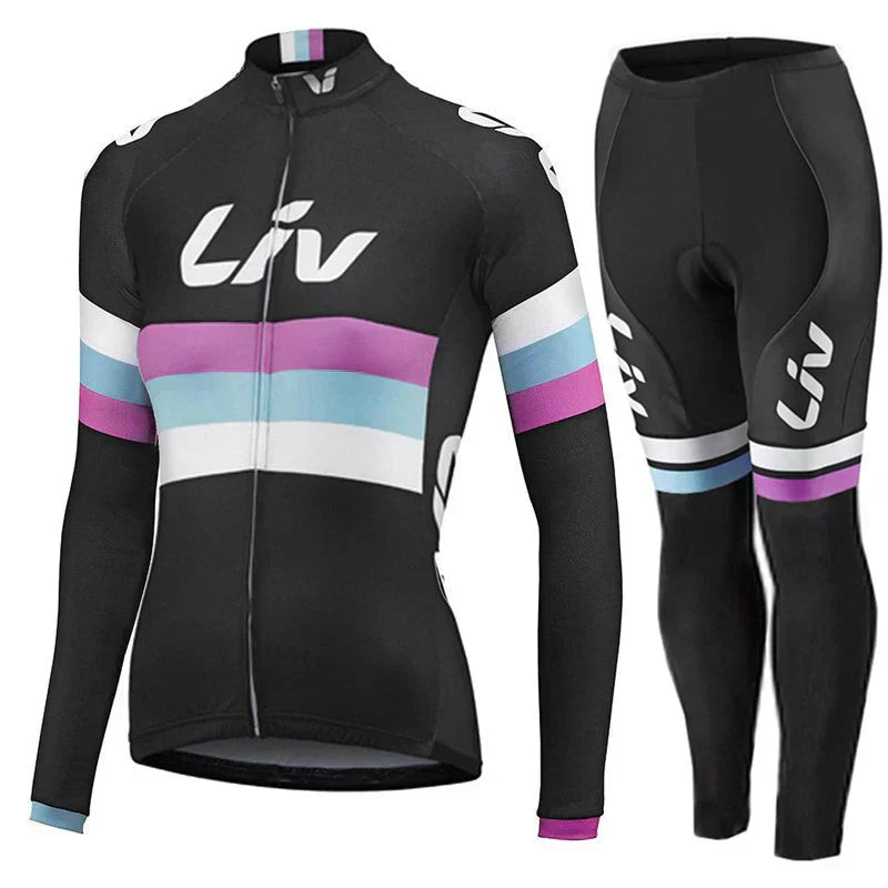 LIV 2K24 | PRO set di abbigliamento invernale da ciclismo per donne