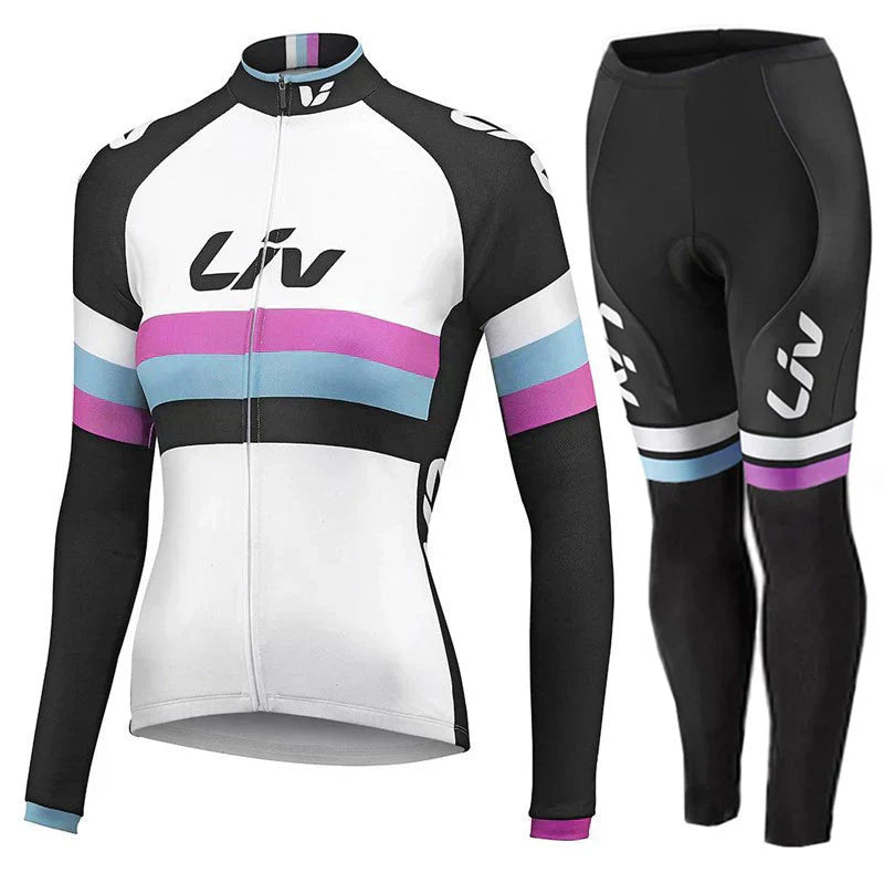LIV 2K24 | PRO set di abbigliamento invernale da ciclismo per donne