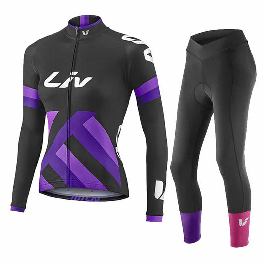 LIV 2K24 | PRO set di abbigliamento invernale da ciclismo per donne