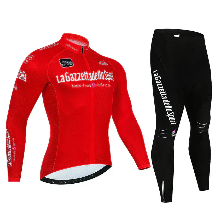 Giro d'Italia | Maglia da ciclismo professionale a maniche lunghe