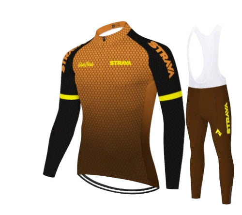 Strava | Set di abbigliamento termico per ciclismo invernale