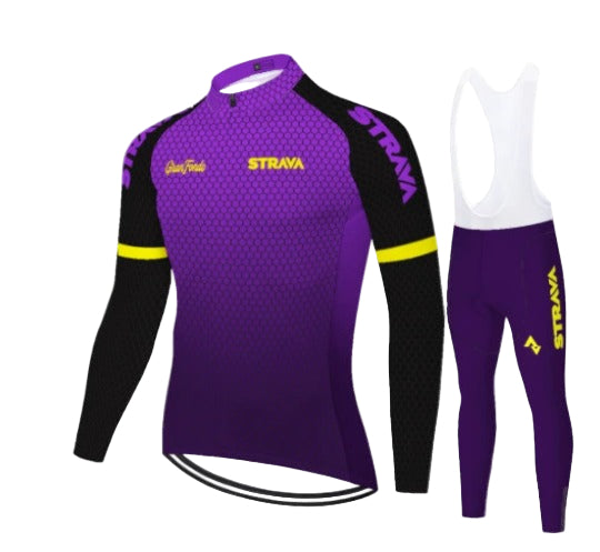 Strava | Set di abbigliamento termico per ciclismo invernale