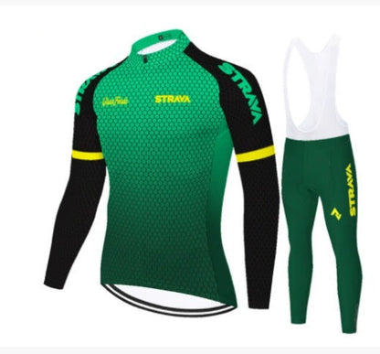 Strava | Set di abbigliamento termico per ciclismo invernale