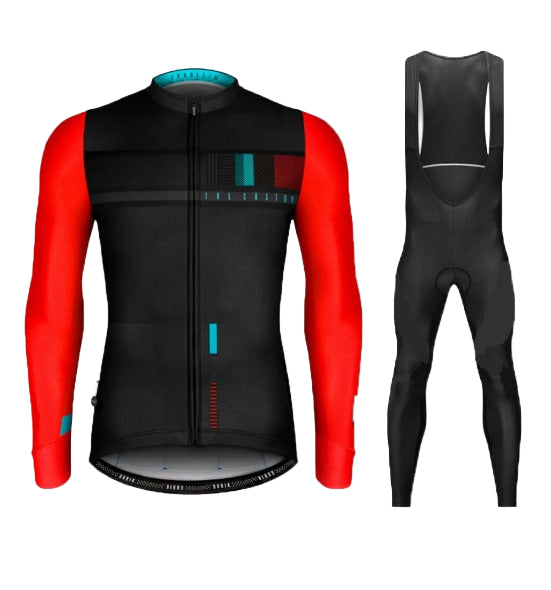 THE COSTON | Elite set di abbigliamento ciclistico termico invernale